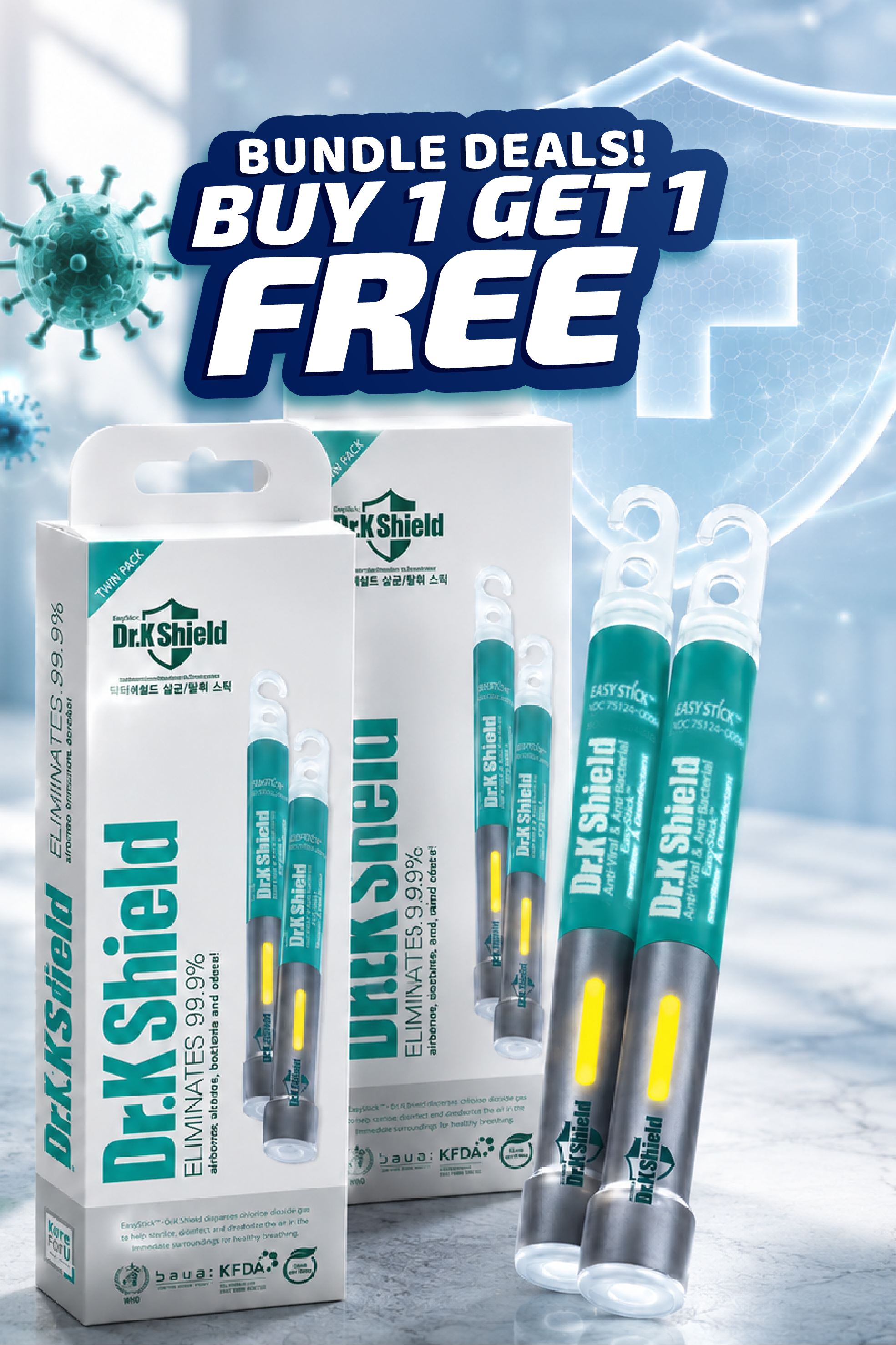 KARE-FOR-U-Twin-Pack-Dr.K-Shield-Easy-Sticks